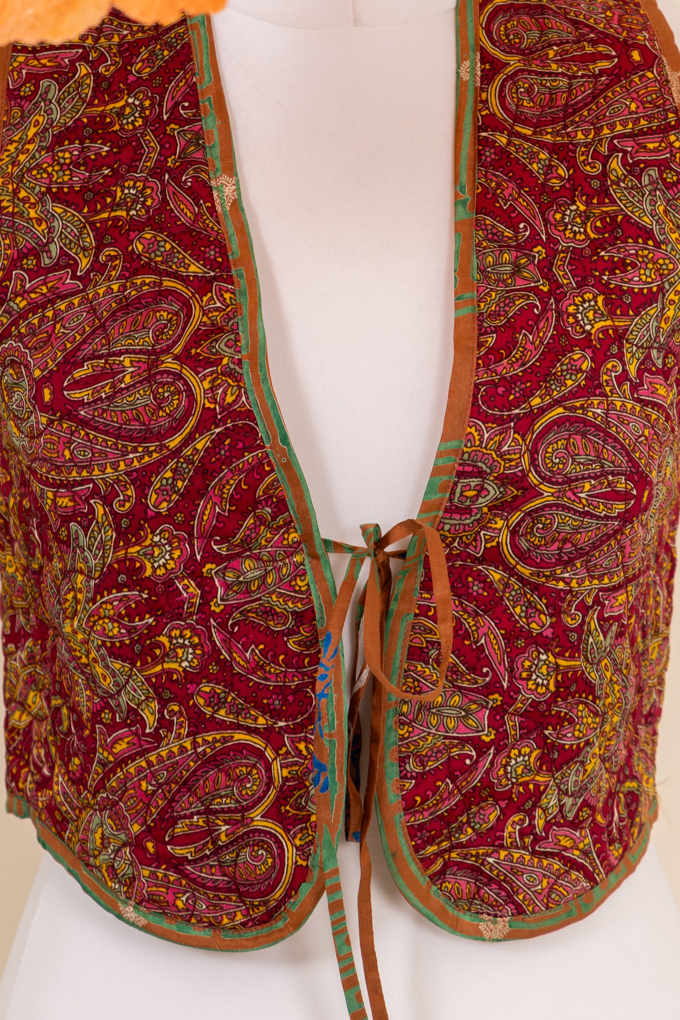 Melissa Silk Reversible Waistcoat XS - 050