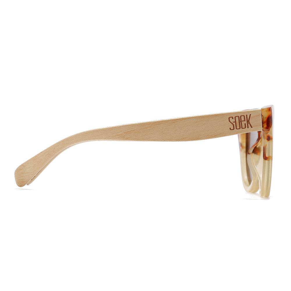 Flutter Desert Tortoiseshell Sunglasses