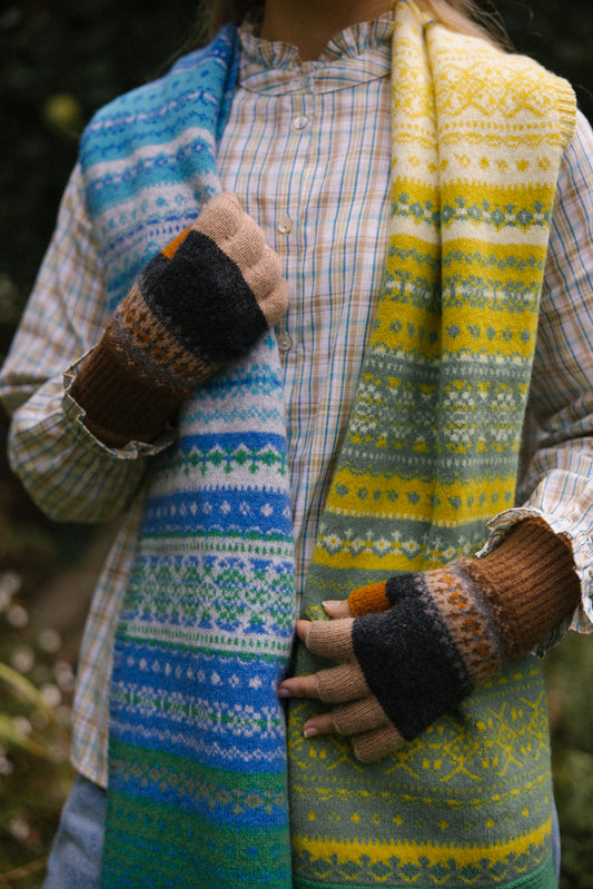 Alloa Fingerless Gloves - Winter