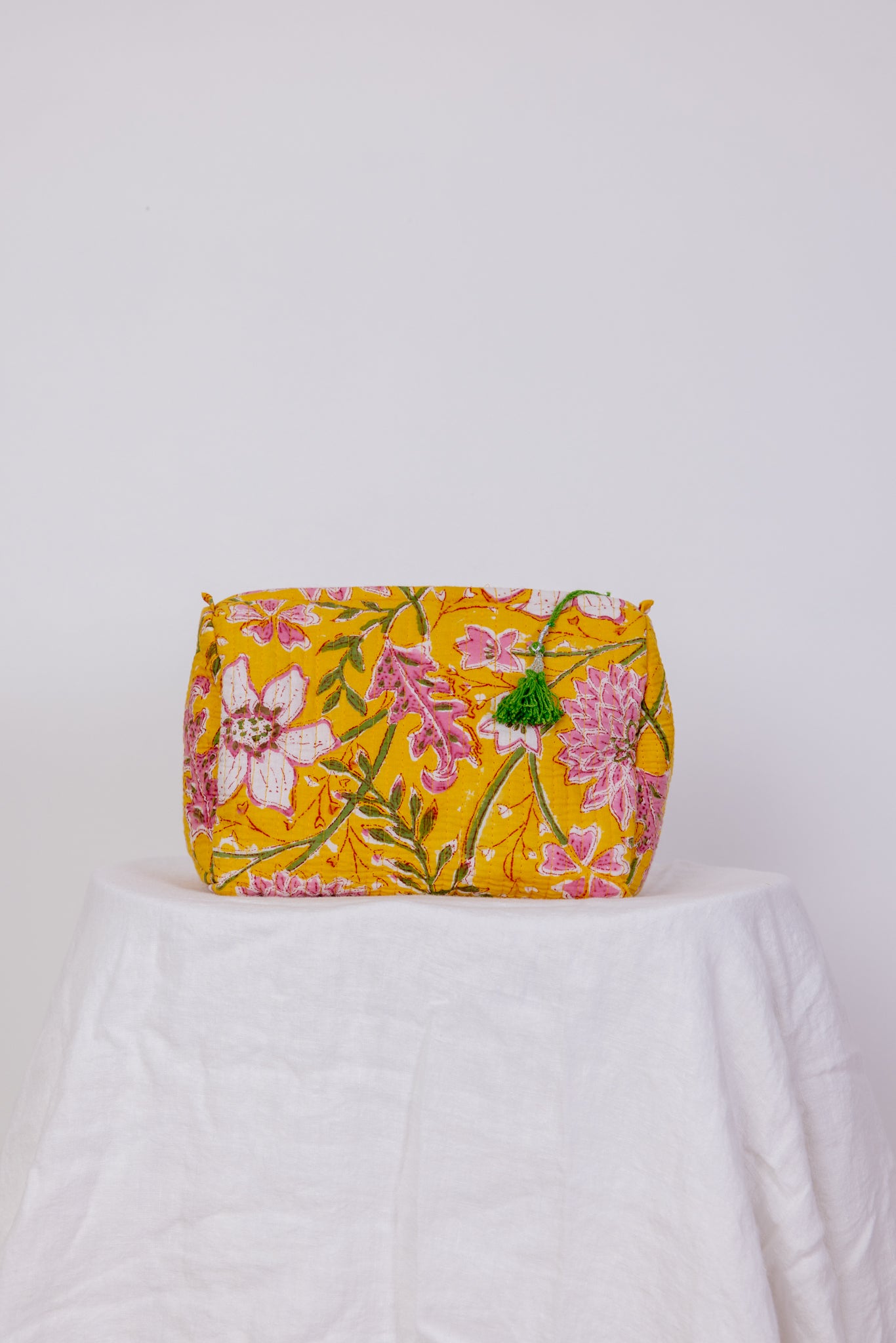 Wash Bag - Marigold Print