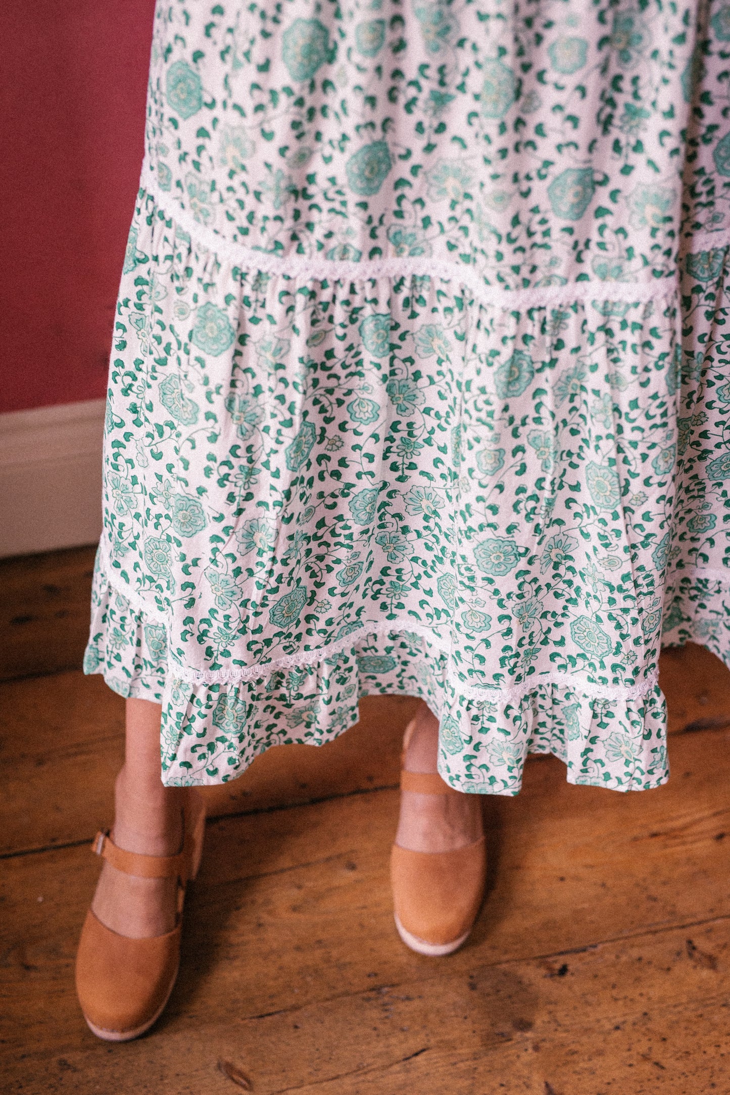 Mona Dress - Petala Green