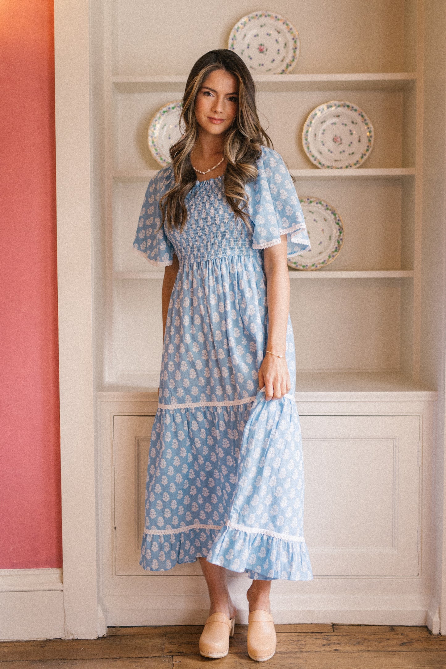 Vestido Mona - Azul Vintage