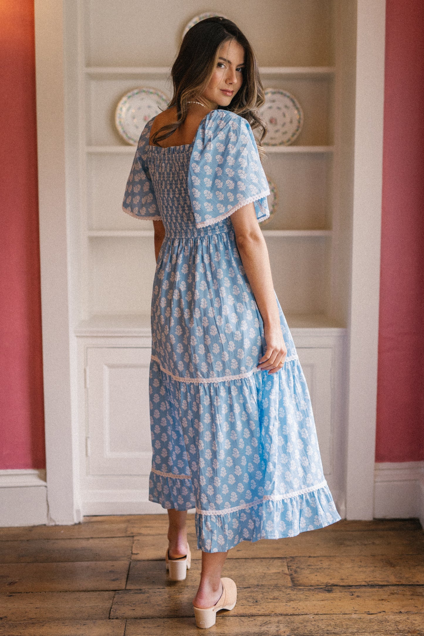Vestido Mona - Azul Vintage