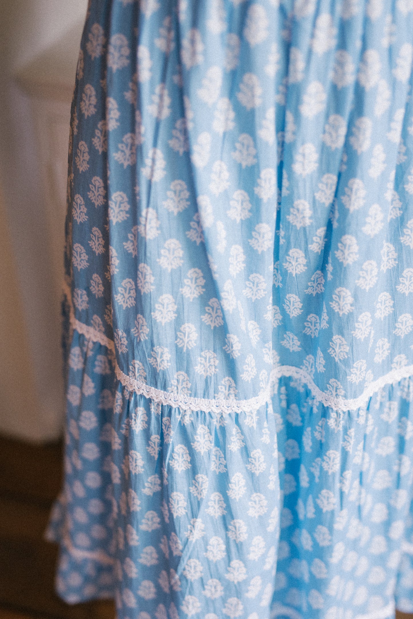 Vestido Mona - Azul Vintage