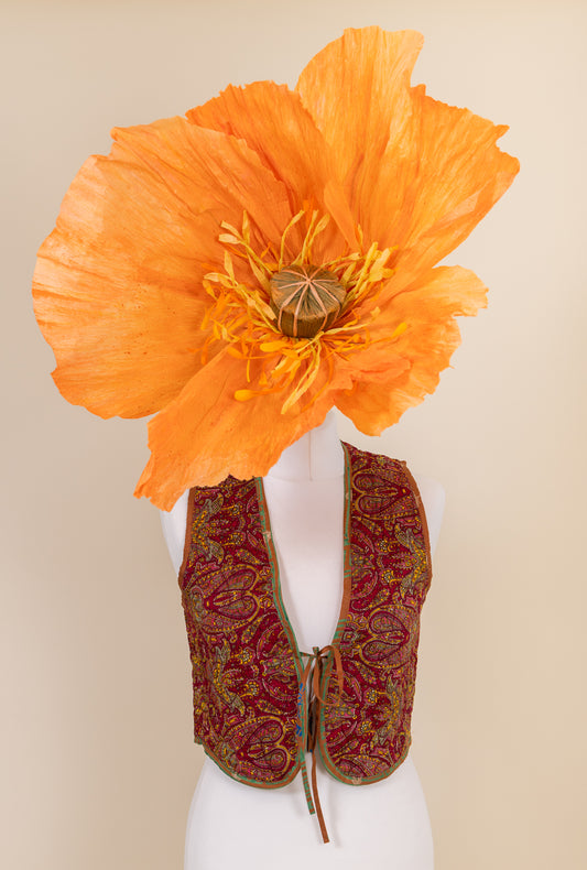 Melissa Silk Reversible Waistcoat XS - 050