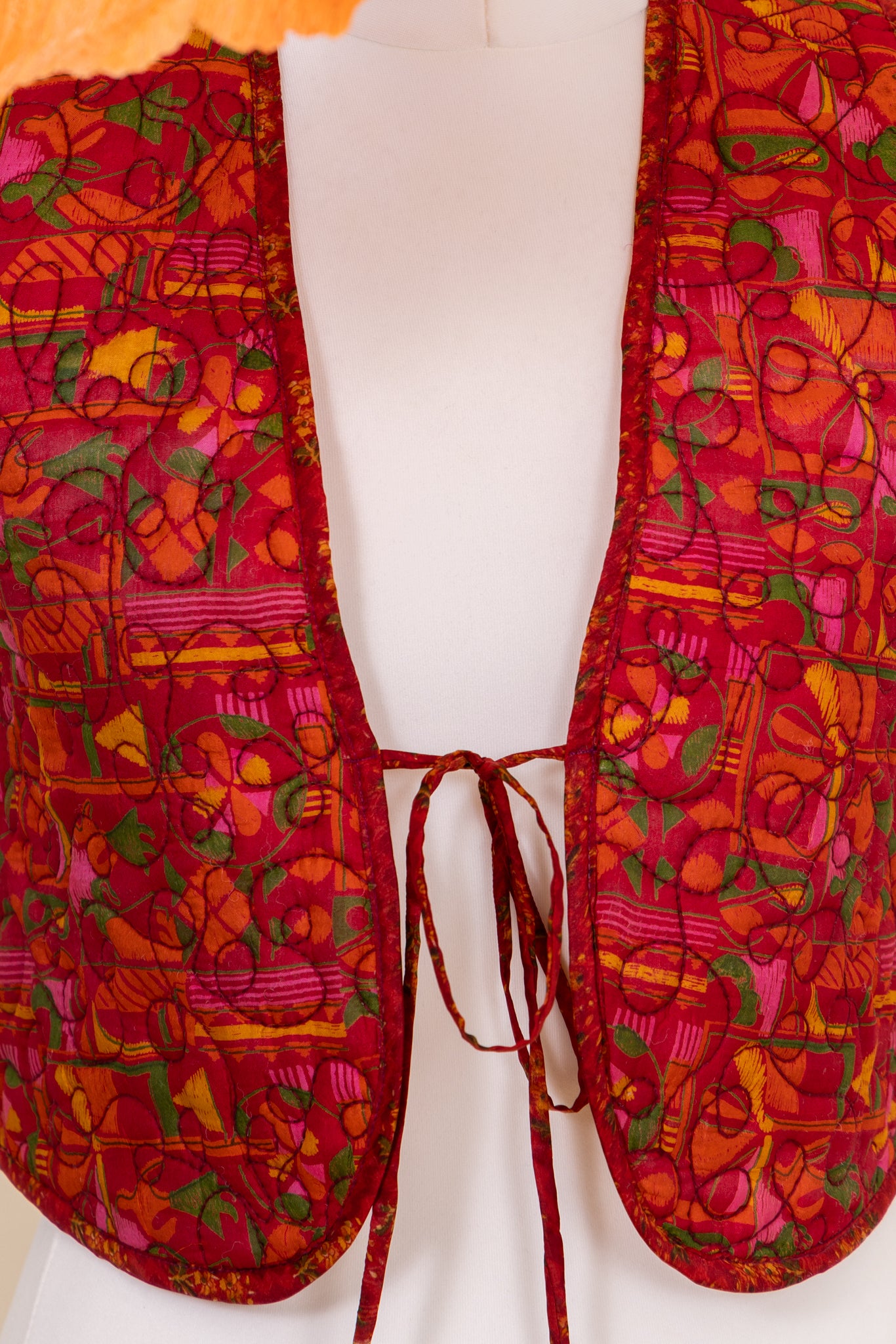 Melissa Chaleco Reversible de Seda S - 048