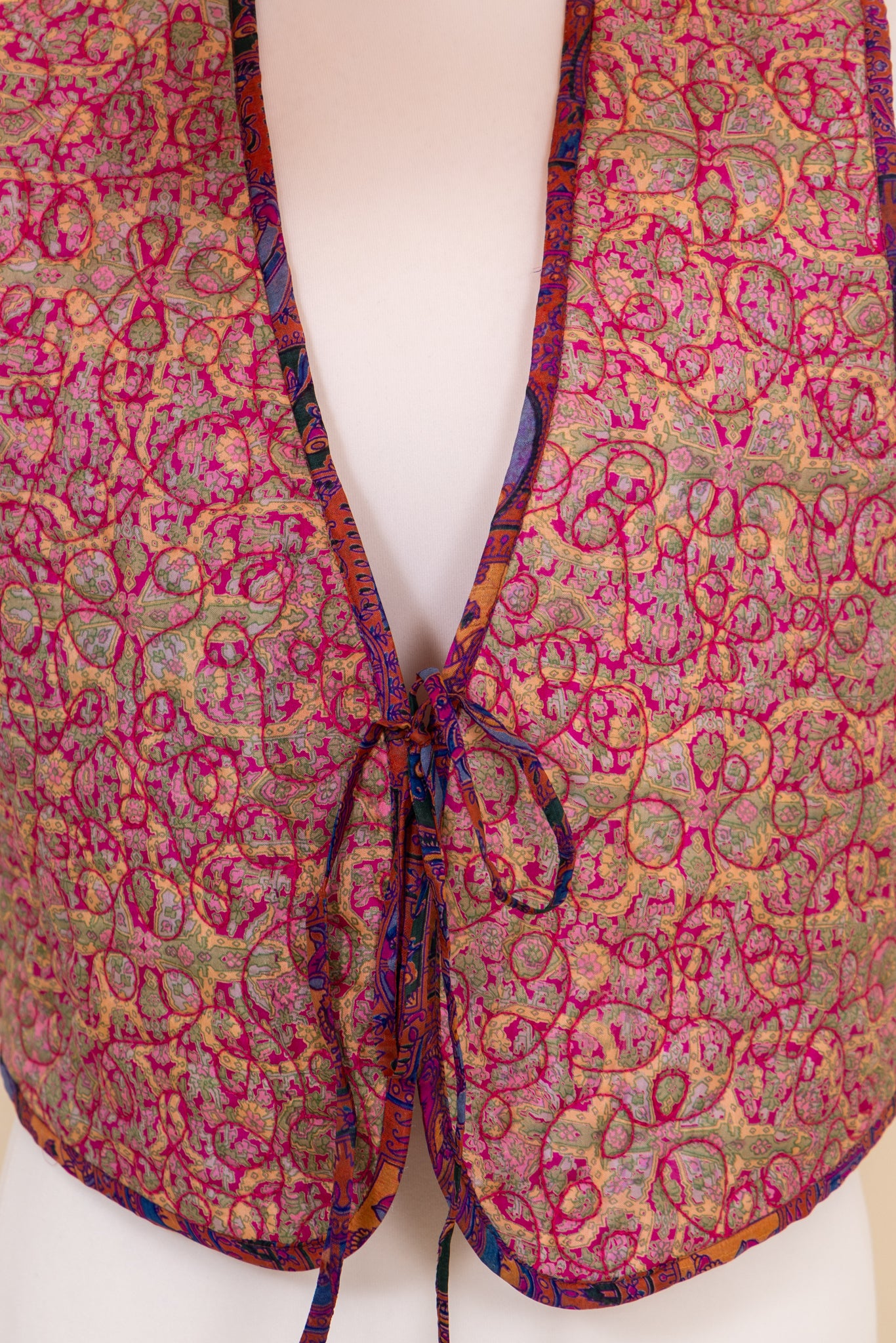 Melissa Silk Chaleco Reversible XL - 039