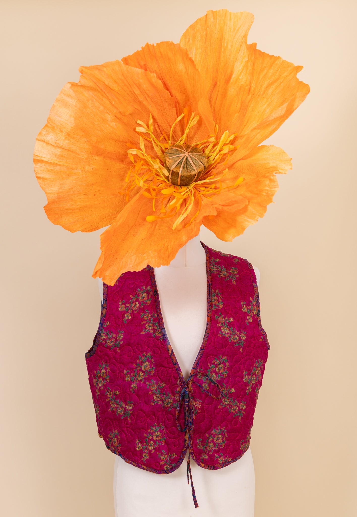 Melissa Silk Chaleco Reversible XL - 039