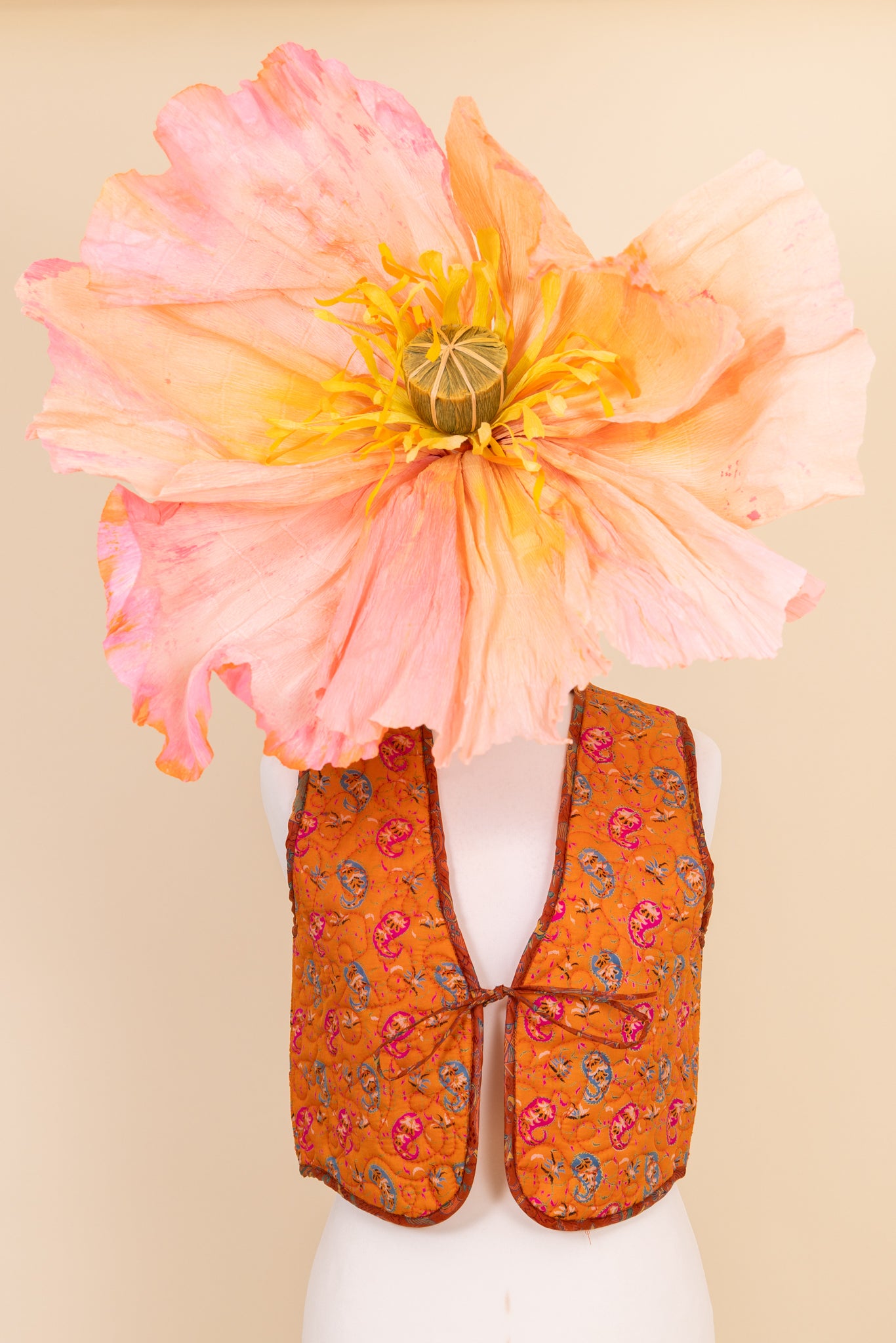 Melissa Silk Chaleco Reversible S - 009