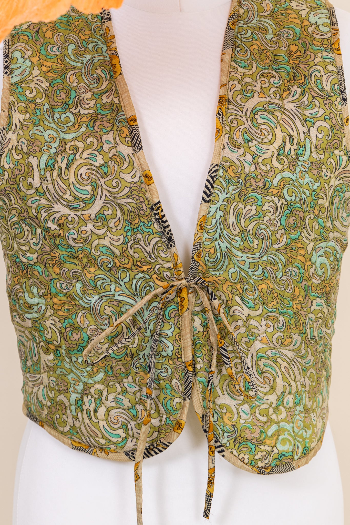 Melissa Silk Reversible Waistcoat L - 022