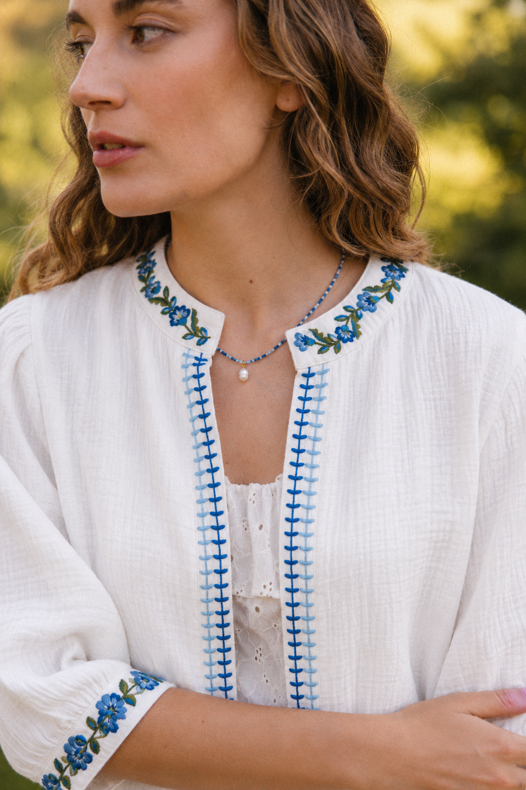 Rosie Bolero Jacket - White
