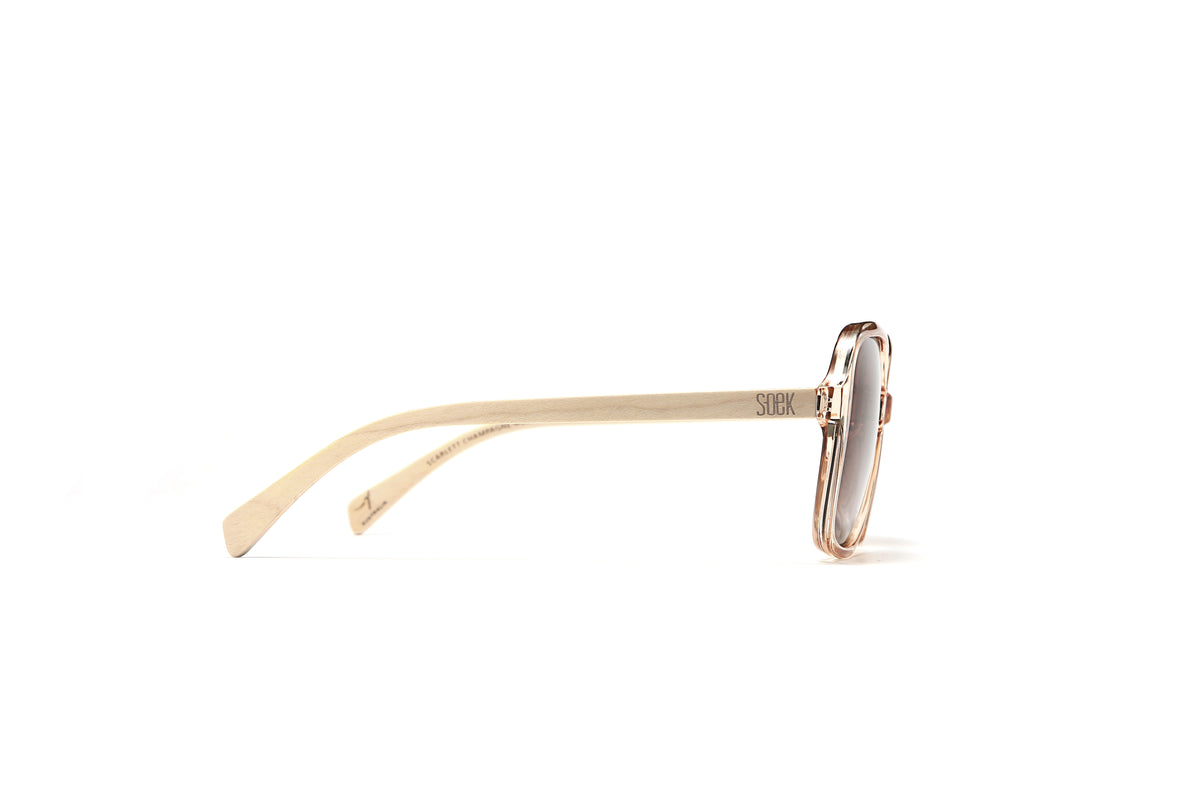Scarlett Champagne Sunglasses