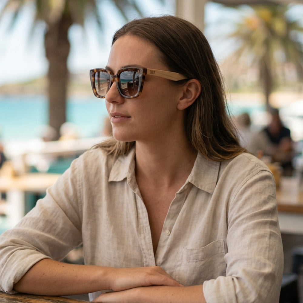 Soluna Mocha Tortoiseshell Sunglasses