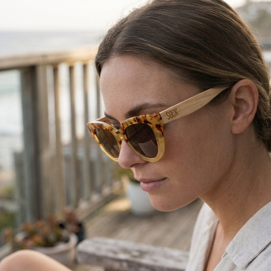 Flutter Desert Tortoiseshell Sunglasses