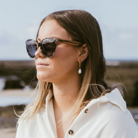 Bella Ivory Tortoiseshell Sunglasses