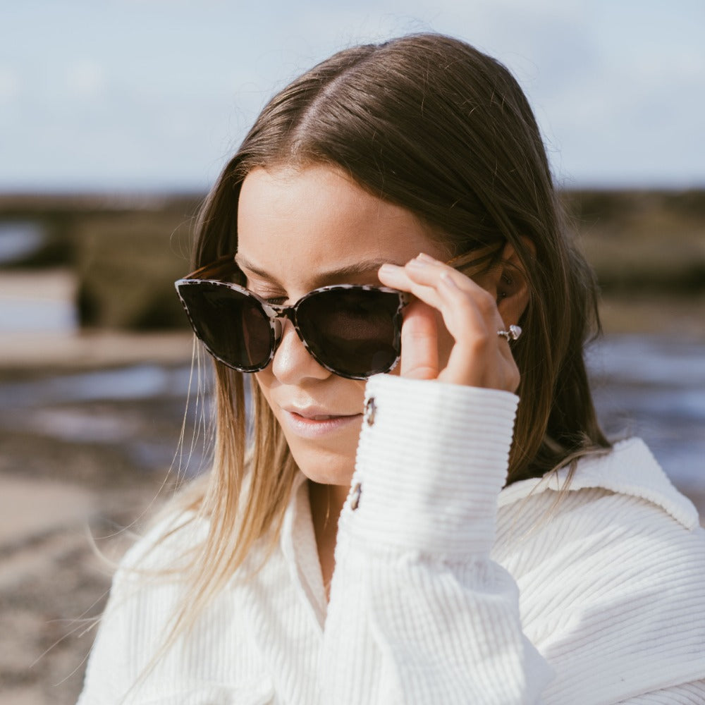 Bella Ivory Tortoiseshell Sunglasses