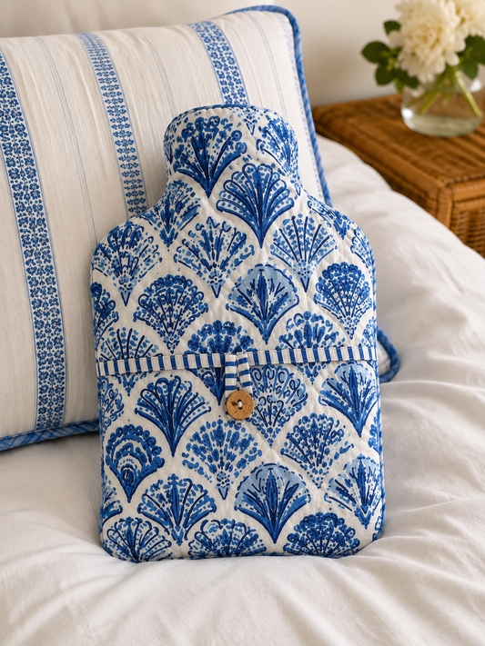 Hot Water Bottle Cover - Sea Shell