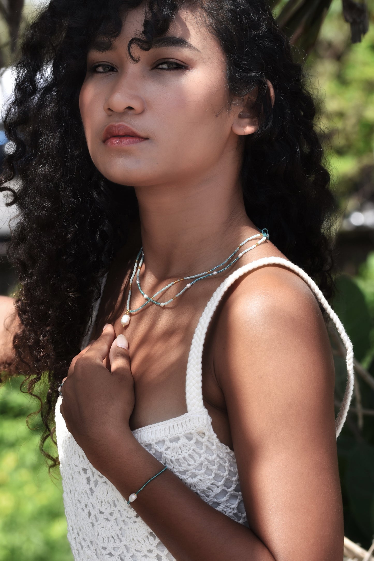 Surya Bracelet -Aqua