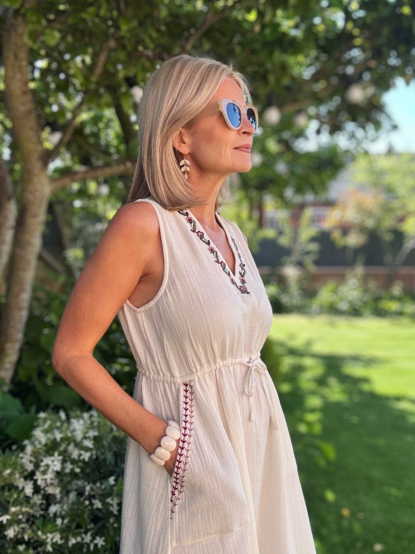 Rosie Dress - Natural