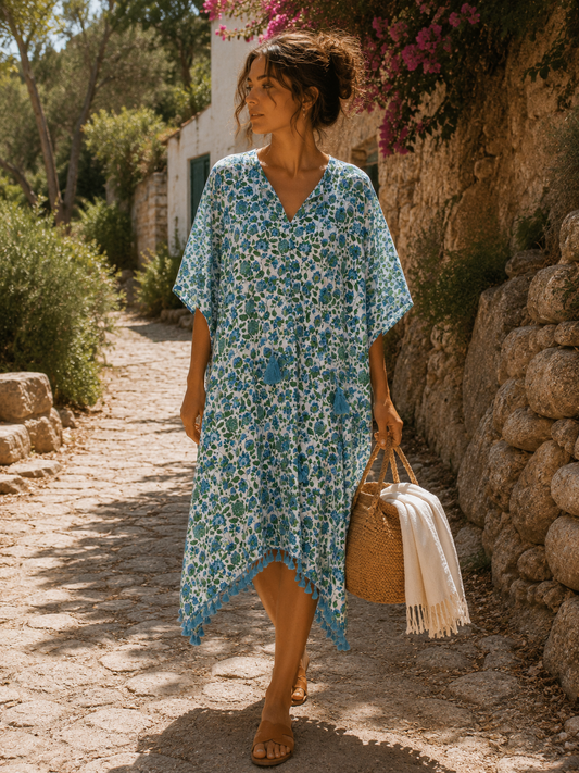 Kaftan-Enchanted Emerald
