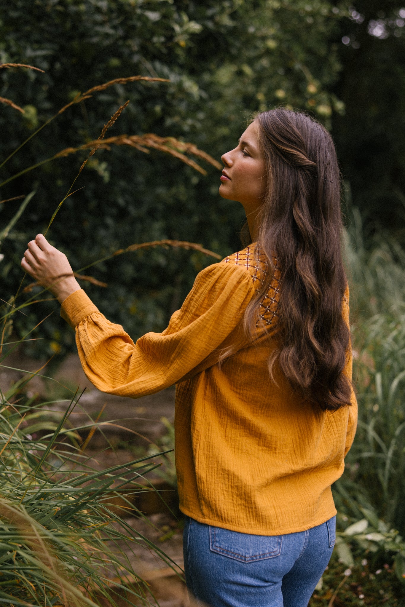 Hazel Blouse  - Turmeric
