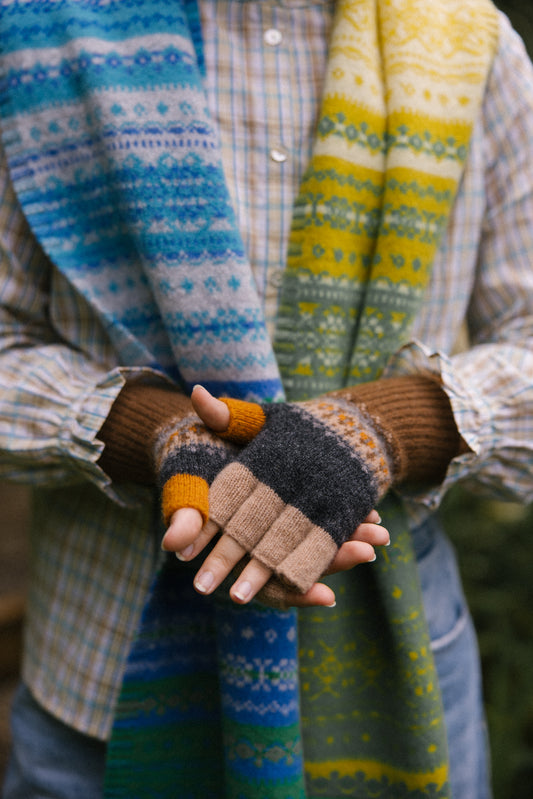 Alloa Fingerless Gloves - Winter