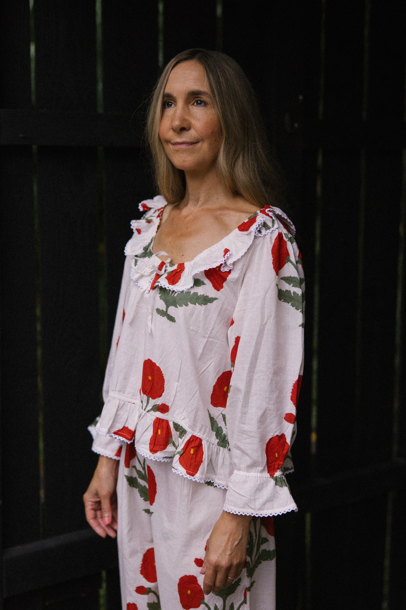 Top Lucy - Amapola Roja