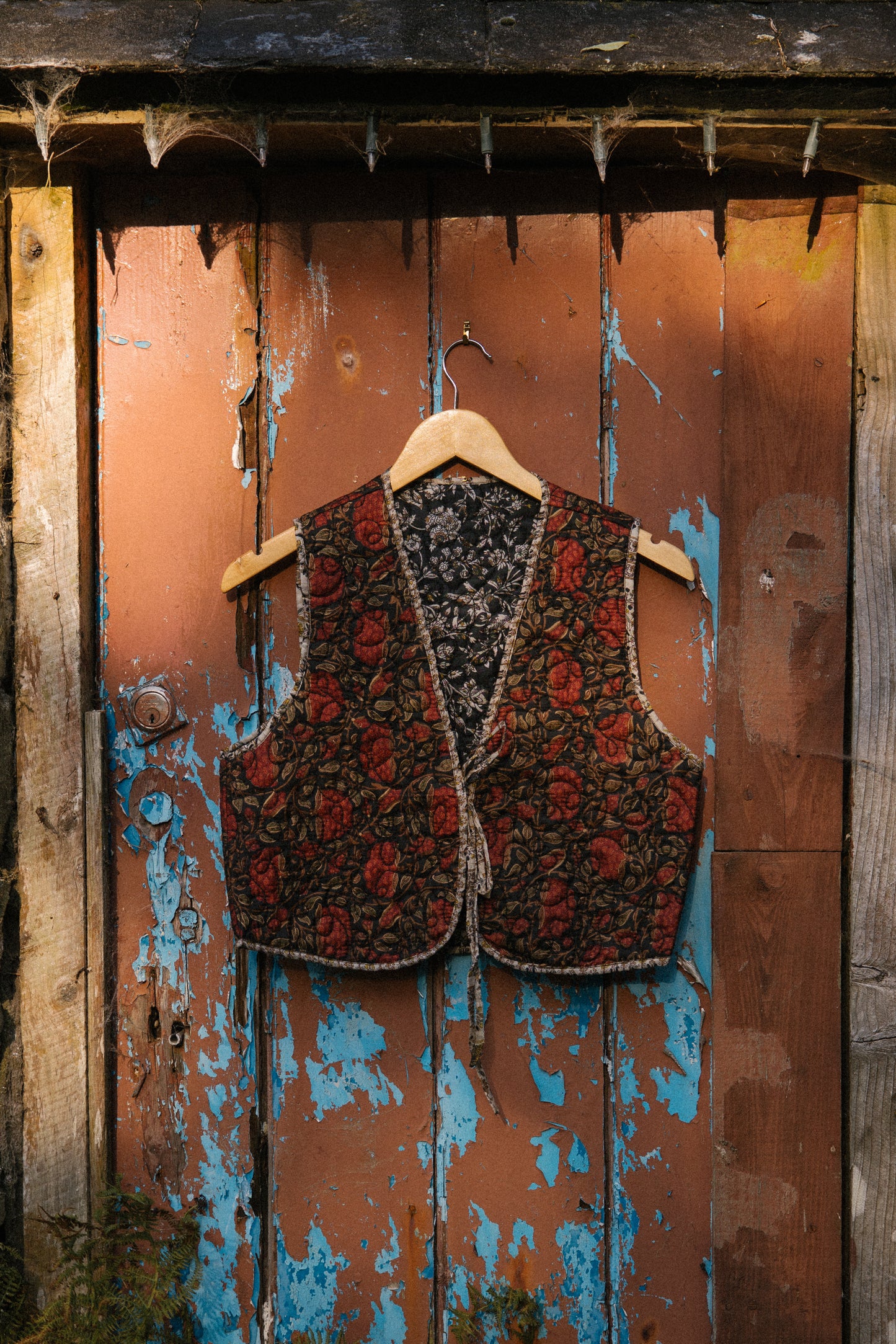 Melissa Silk Reversible Waistcoat M - 061