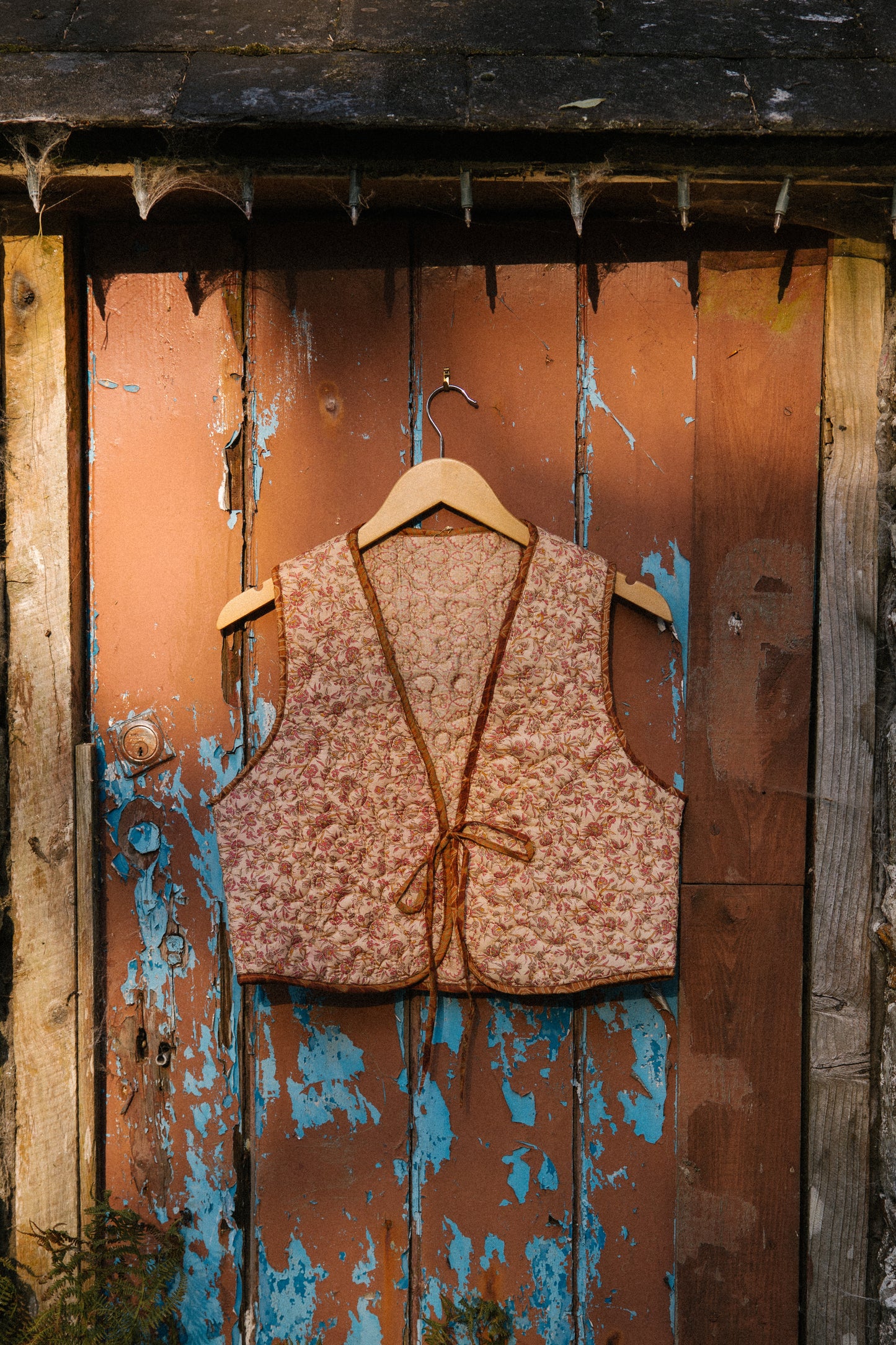 Melissa Silk Reversible Waistcoat M - 062