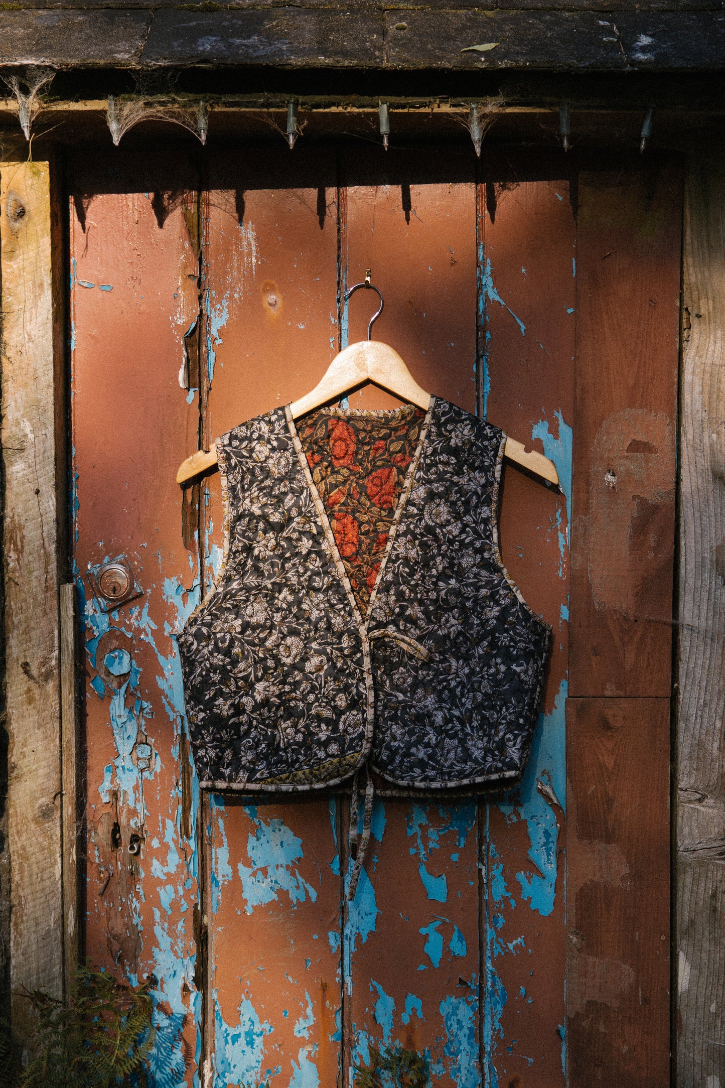 Melissa Silk Reversible Waistcoat M - 061