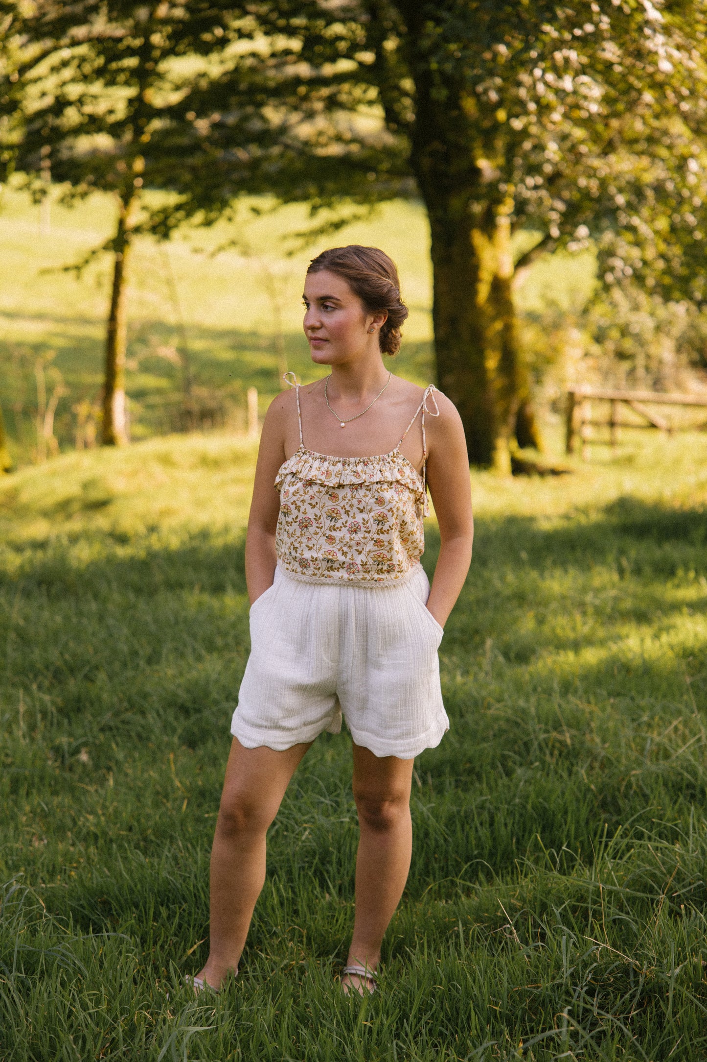 Honey Meadow Frill Camisole