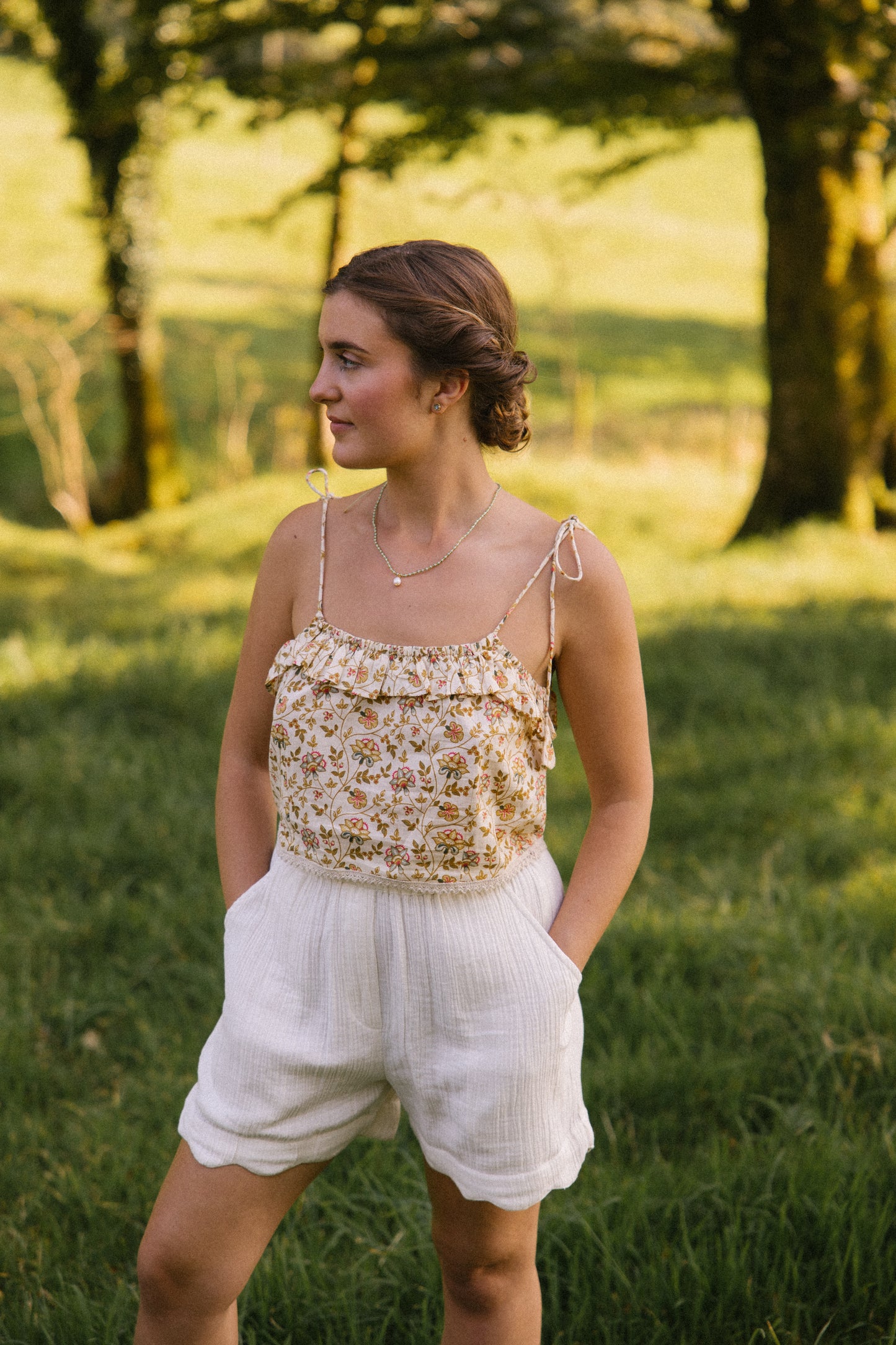 Honey Meadow Frill Camisole