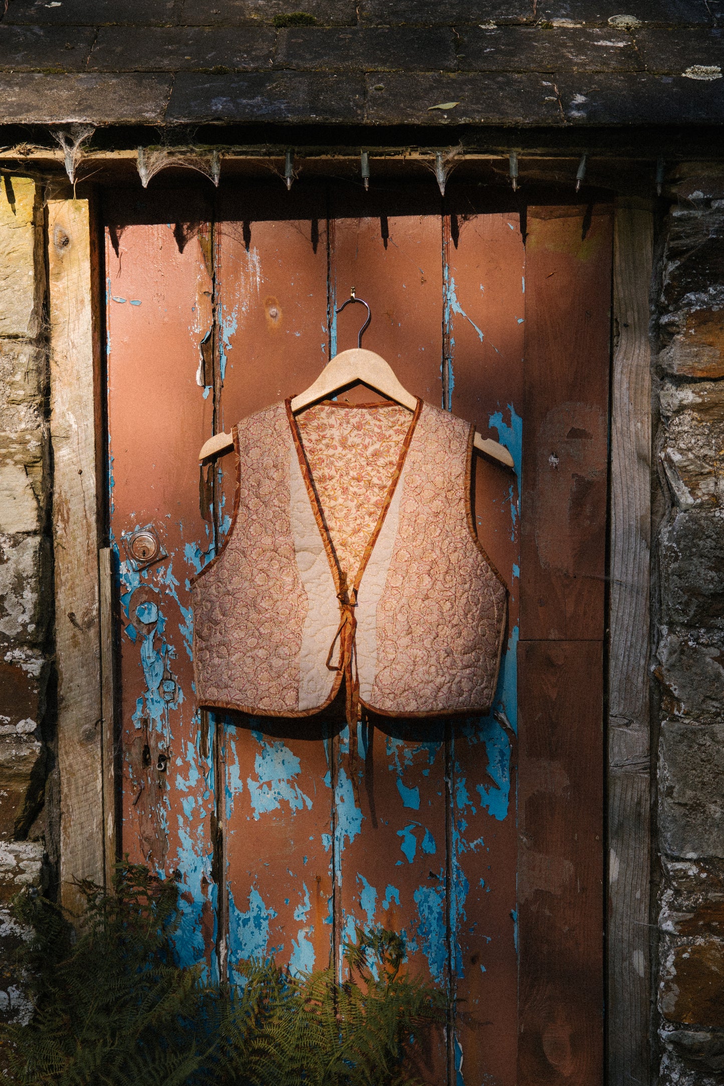 Melissa Silk Reversible Waistcoat M - 062