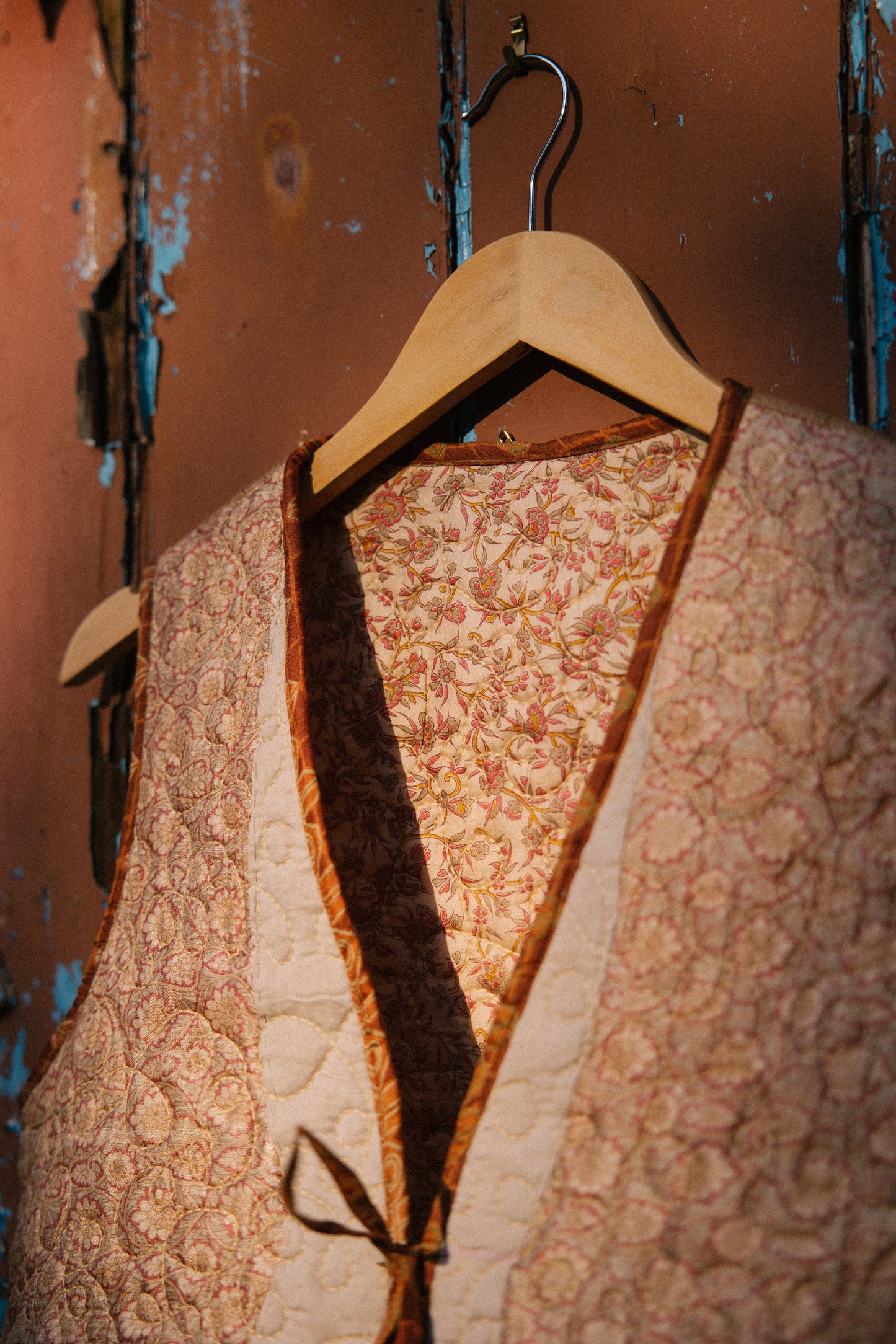 Melissa Silk Reversible Waistcoat M - 062