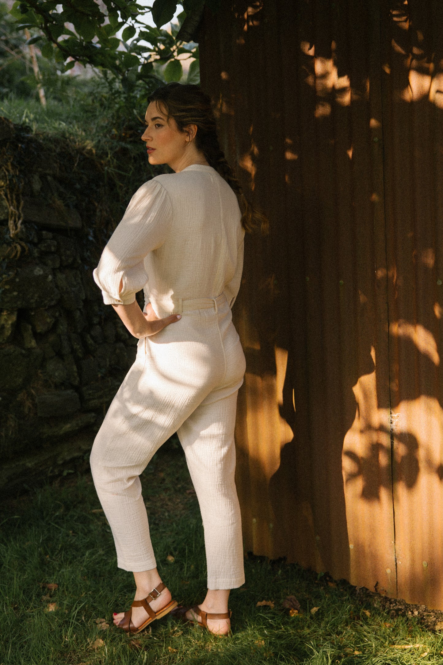 Rosie Jumpsuit - Natural