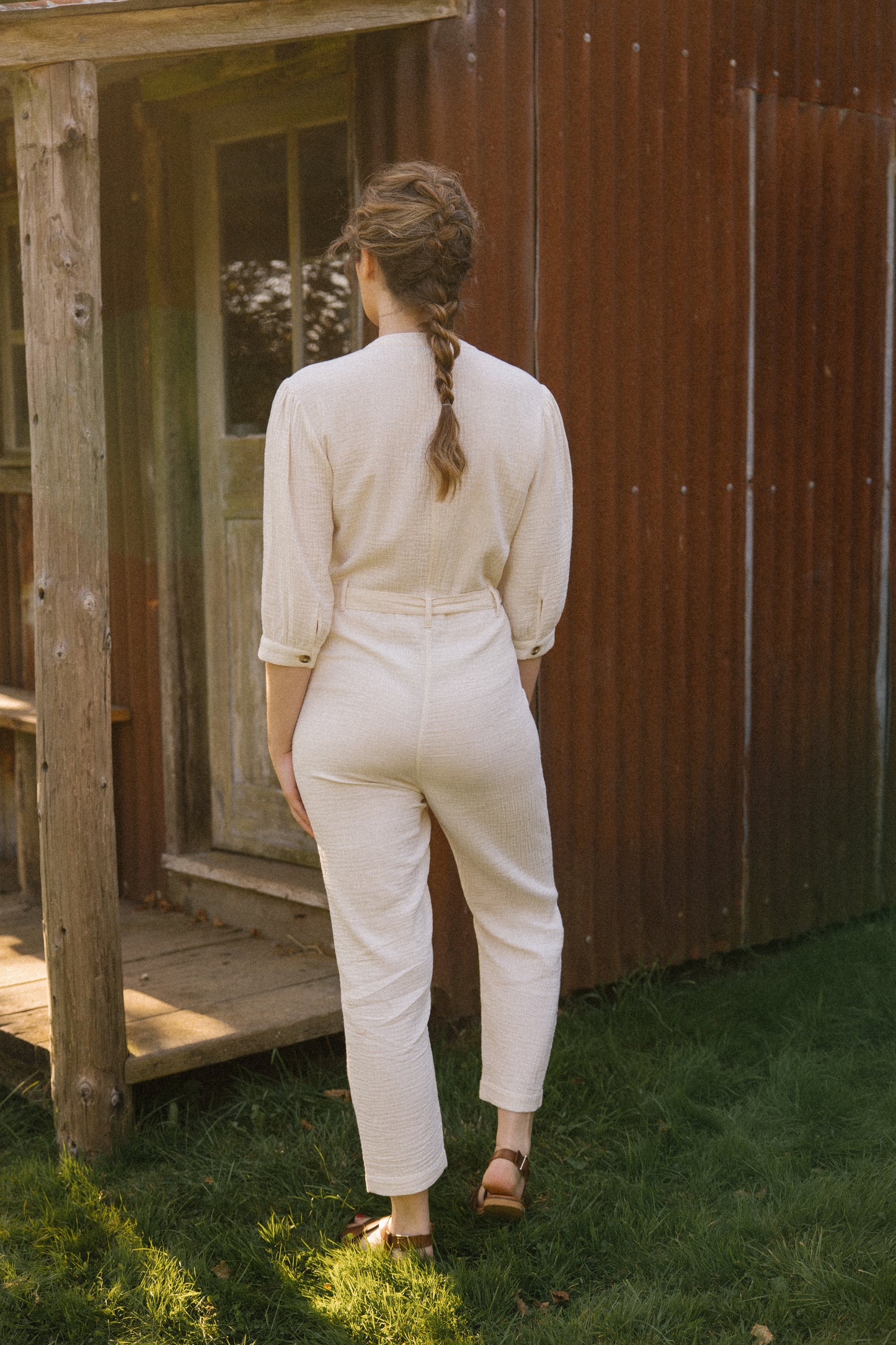 Rosie Jumpsuit - Natural