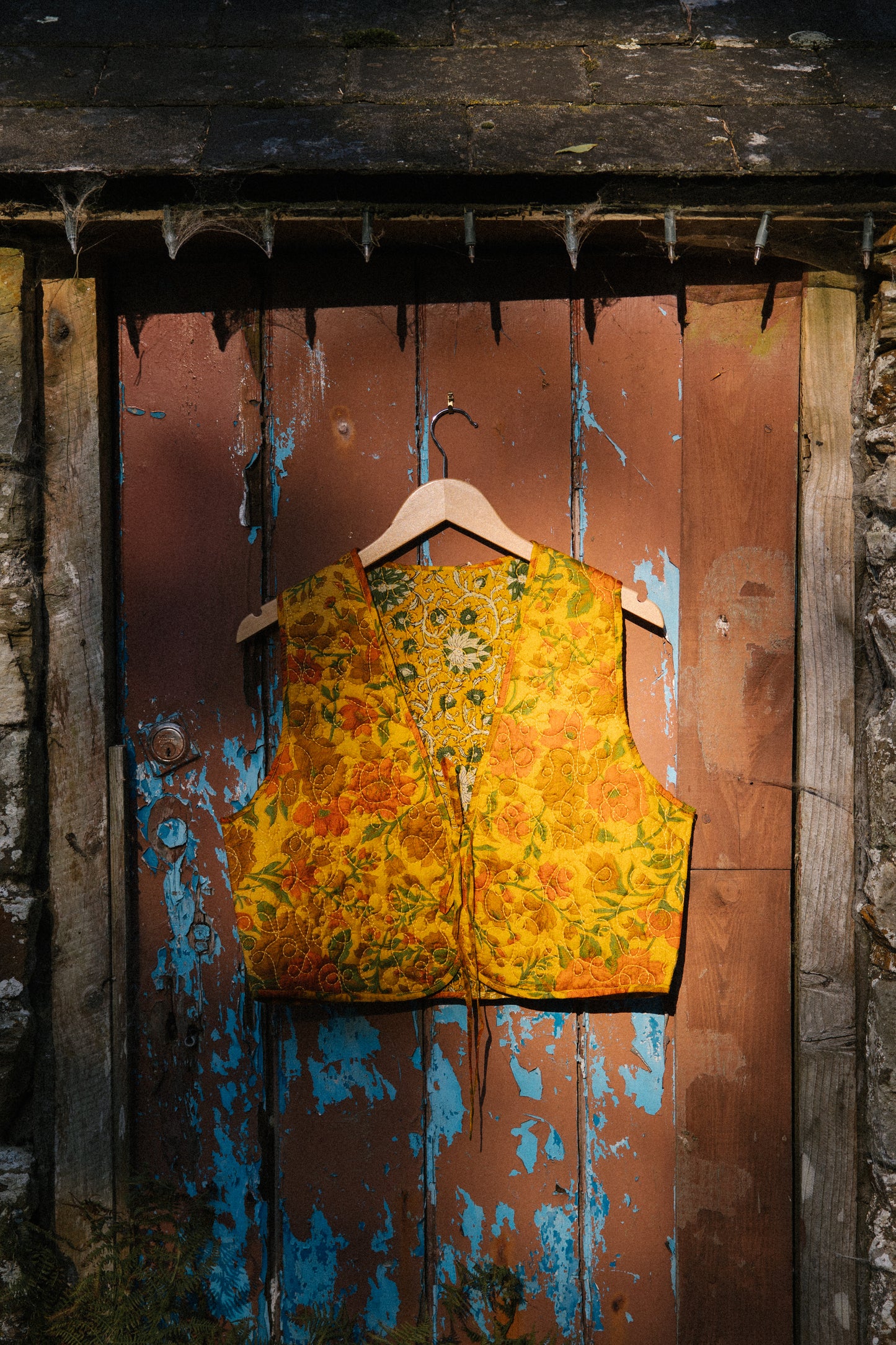 Melissa Silk Reversible Waistcoat L - 069