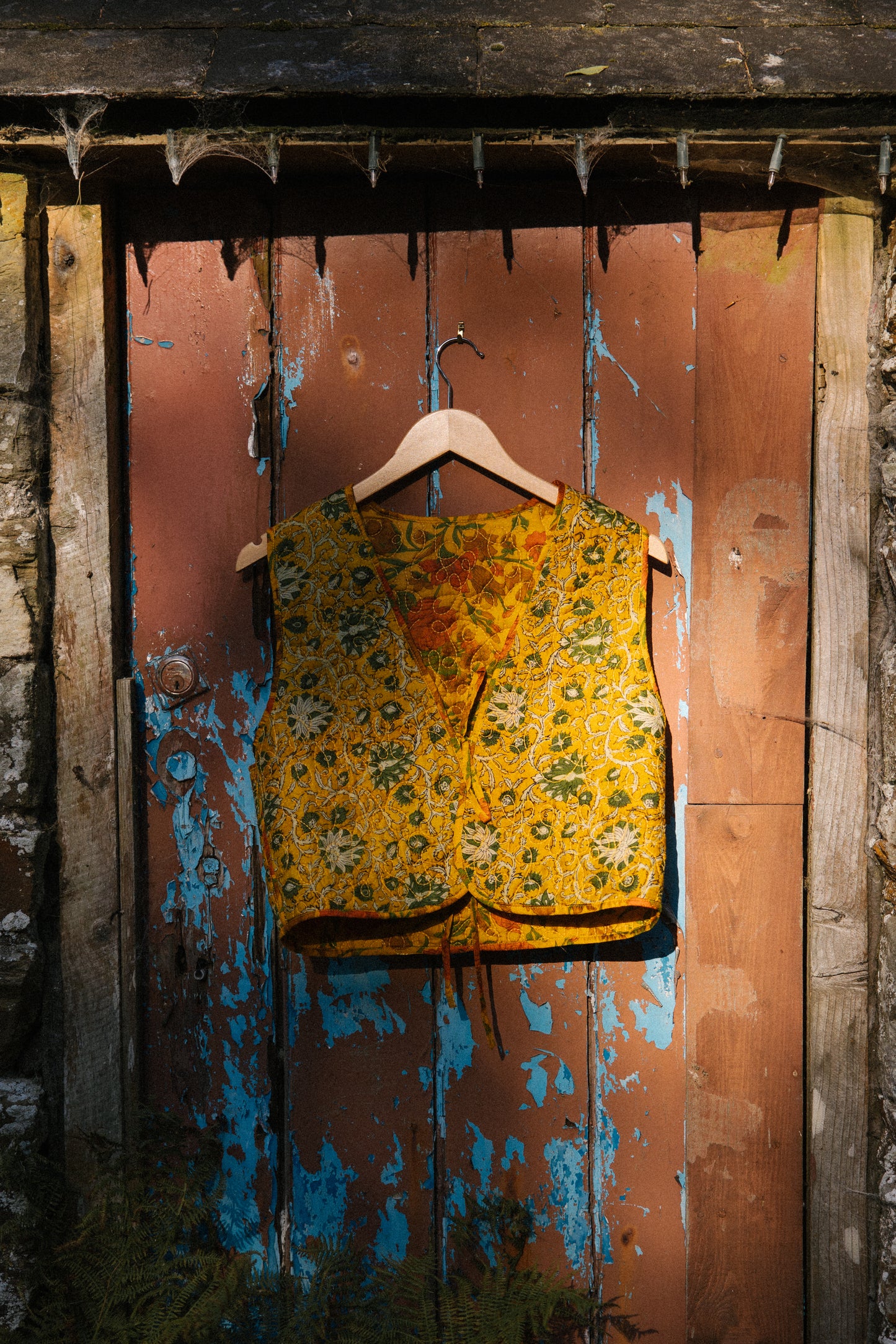 Melissa Silk Reversible Waistcoat L - 069