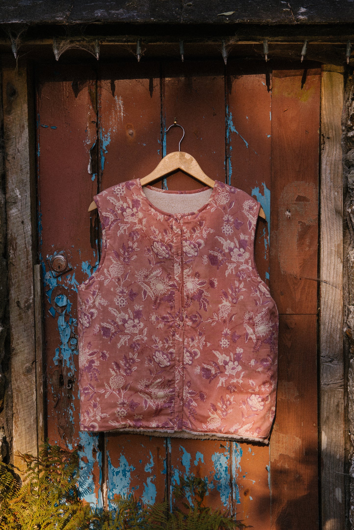 Chaleco Grace - Estampado en bloque