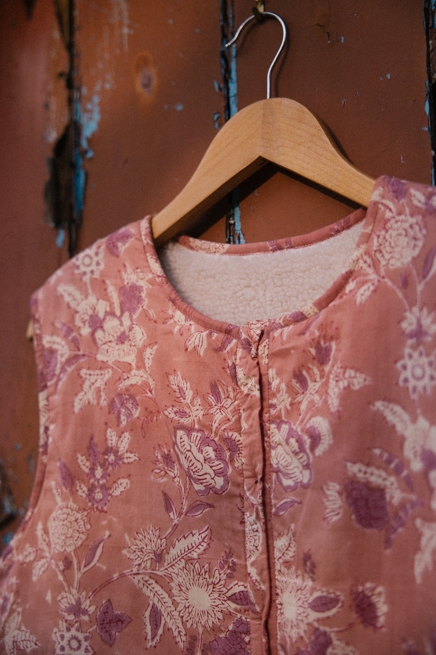 Chaleco Grace - Estampado en bloque