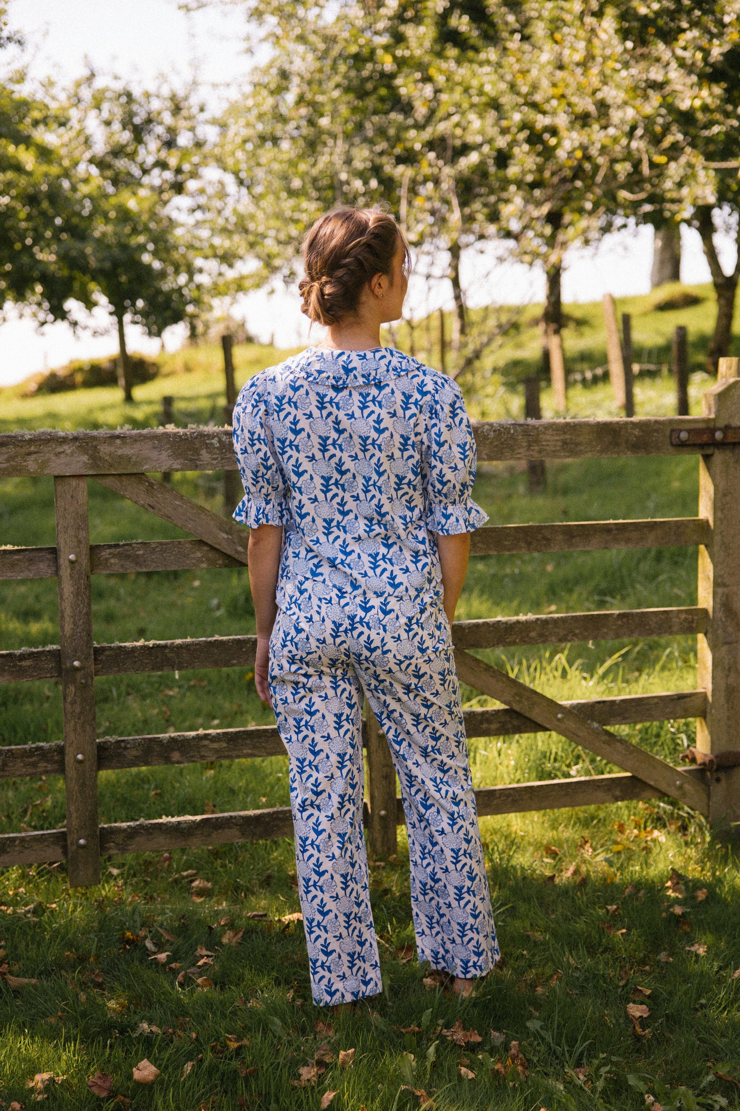 Lowen Trousers - Cornflower