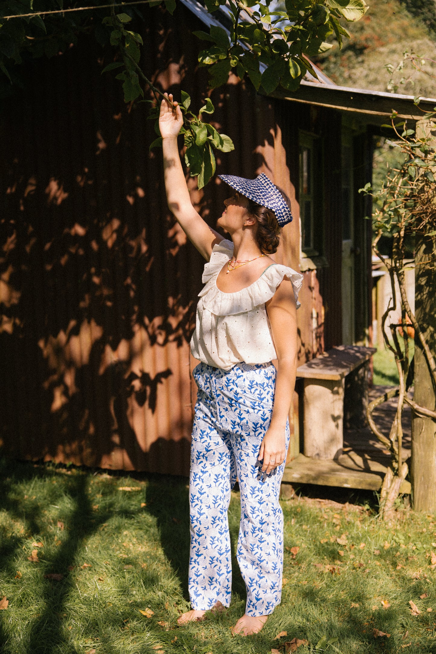 Lowen Trousers - Cornflower