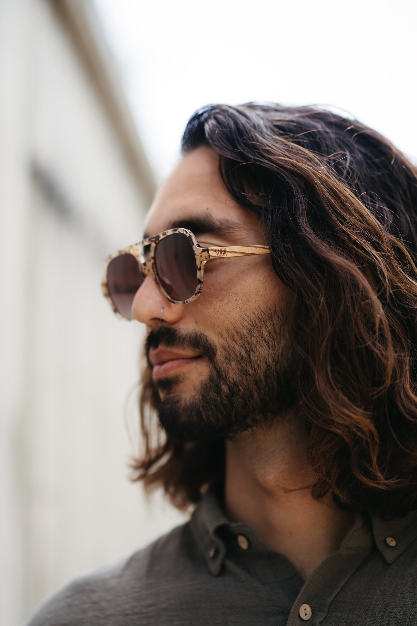 Billy Opal Tortoiseshell Sunglasses