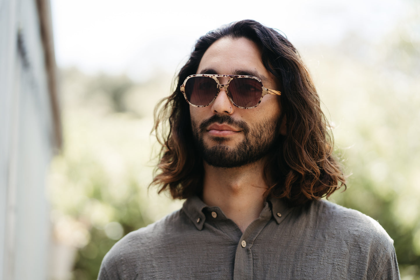 Billy Opal Tortoiseshell Sunglasses