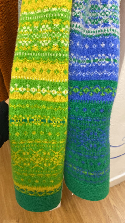 Alloa Fairisle Scarf