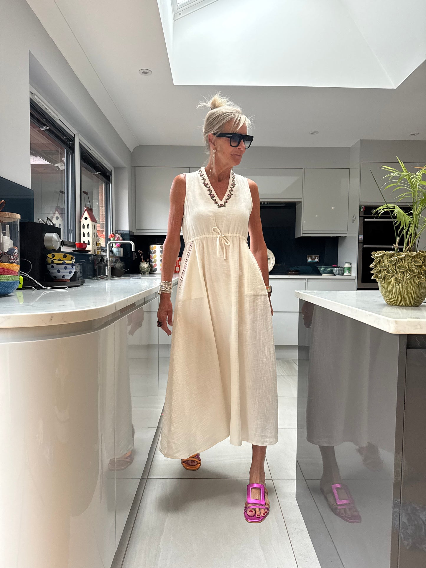 Rosie Dress - Natural