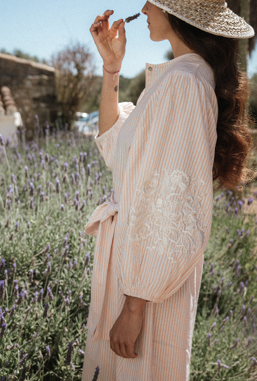 Bella Shirt Dress - Stripe