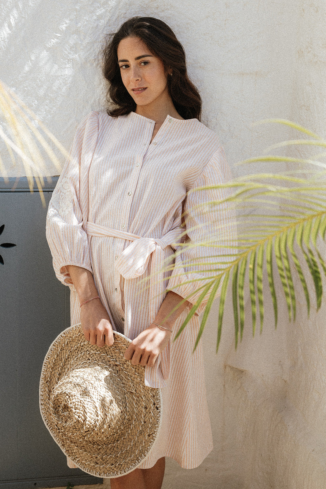 Bella Shirt Dress - Stripe