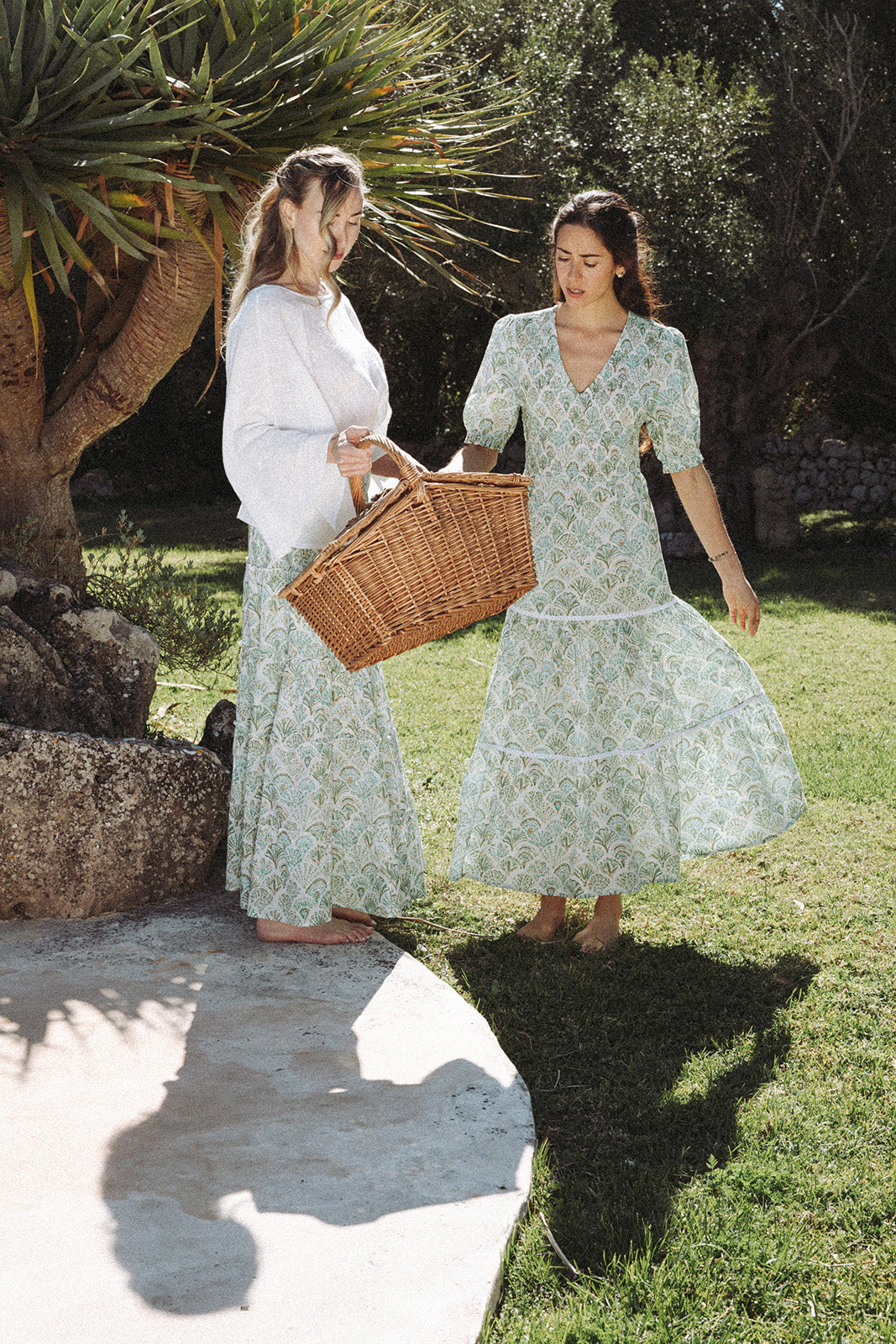 Sirena Shell Skirt - Pistachio -Coming Soon
