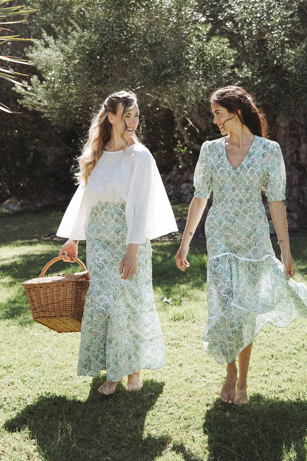 Sirena Shell Skirt - Pistachio -Coming Soon
